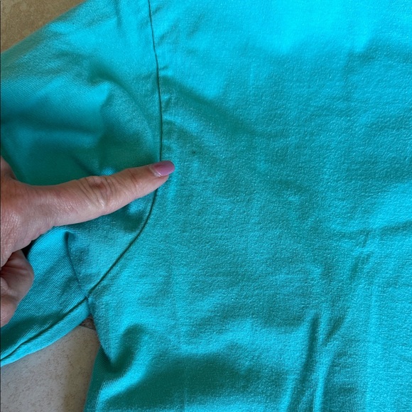 Southern Marsh Aqua/Green Long Sleeve Pocket Tee Expedition Series Size XL - Picture 6 of 6